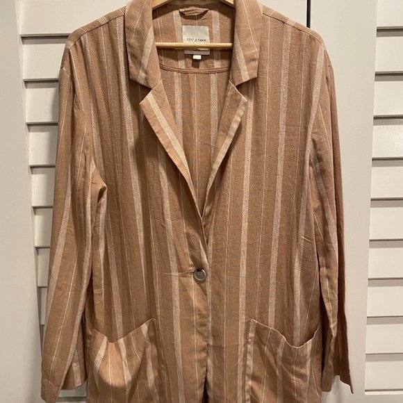 Gentle Fawn Pink Striped Blazer - Picture 1 of 2